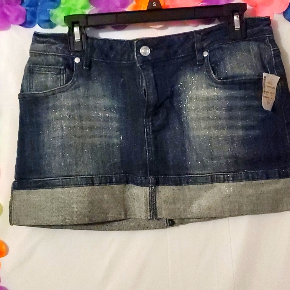 jean skirt